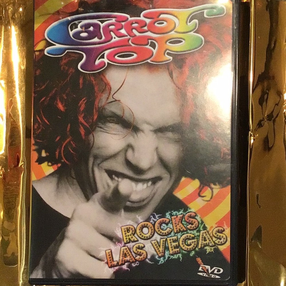 🥕Carrot Top DVD Rocks Las Vegas